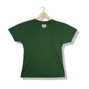 Bedroom Big Bud Press T Shirt Womens 2XL Green Cotton Blend Minimalist Casual